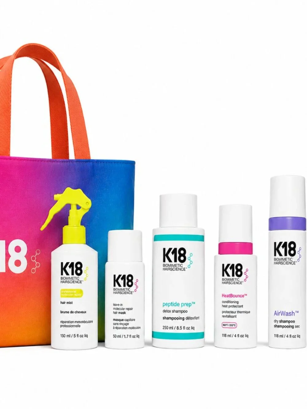 K18 Biomimetic Hairscience Professional Hair Repair Essentials Gift Set